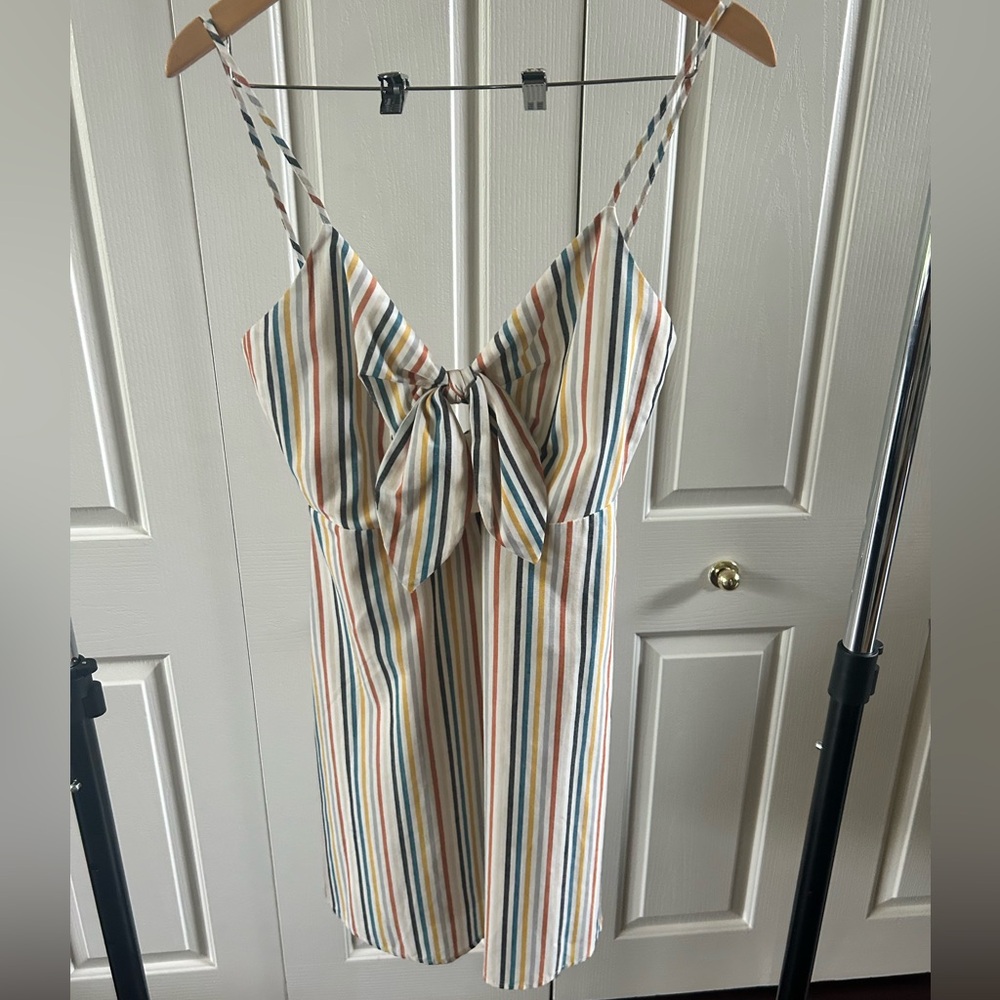 Altar'd State Striped Midi Dress